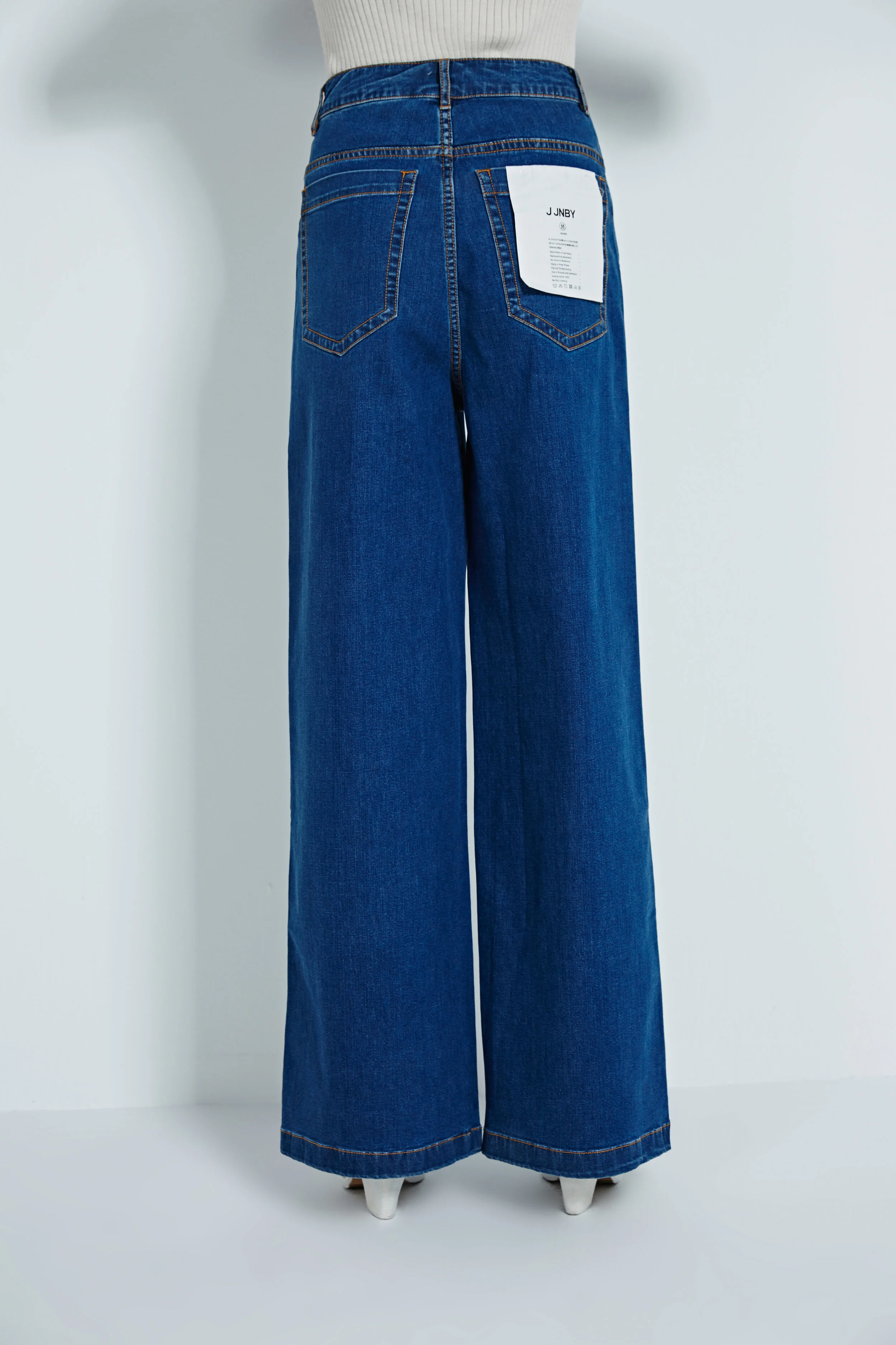 Wide Leg Denim Pants — AGoodFun (fka JNBY USA)